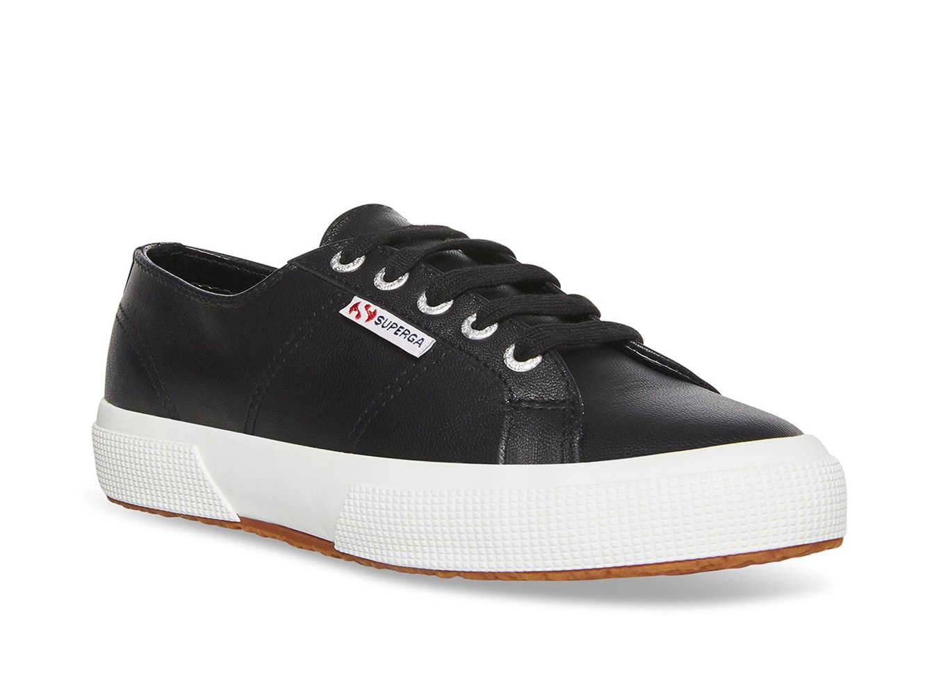 Zapatillas Superga Hombre Negras - 2750 Nappaleau - 856749UXQ